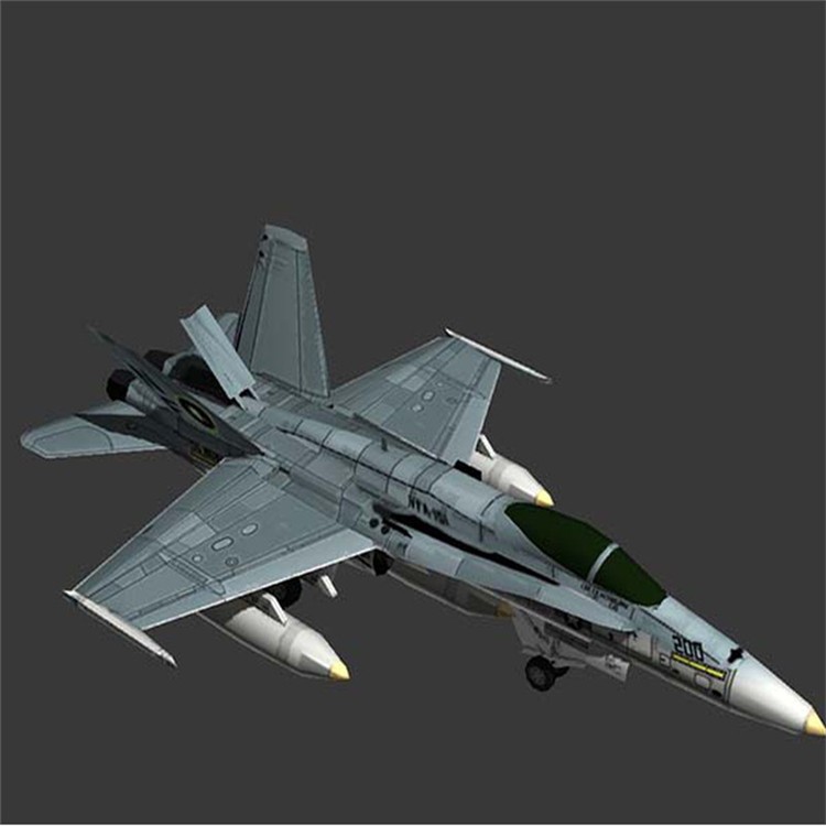 汉中3D舰载战斗机模型